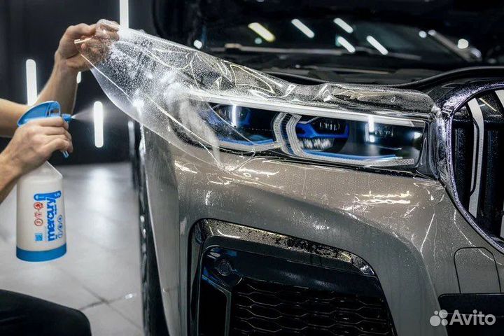 Оклейка антигравийной плёнкой,полировка,керамика