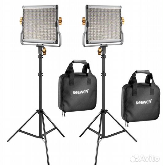 Neewer NL 480Bi (2шт) + 2 Стойки