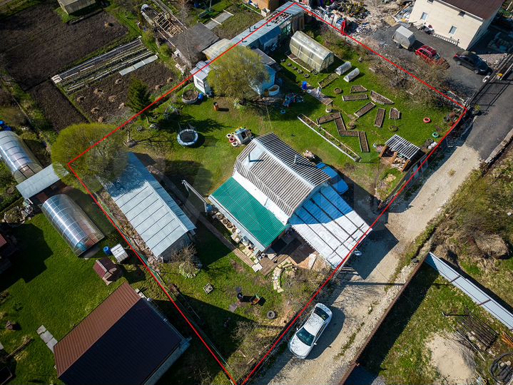 Дом 96,2 м² на участке 12 сот.