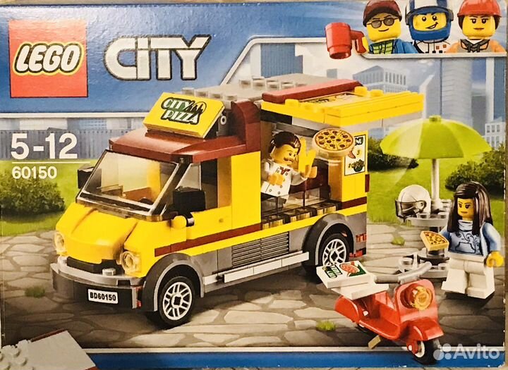 Конструктор Lego City Пиццерия на колесах