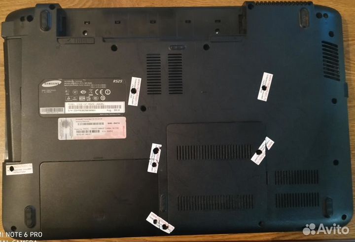 Корпус для ноутбука samsung NP-R525
