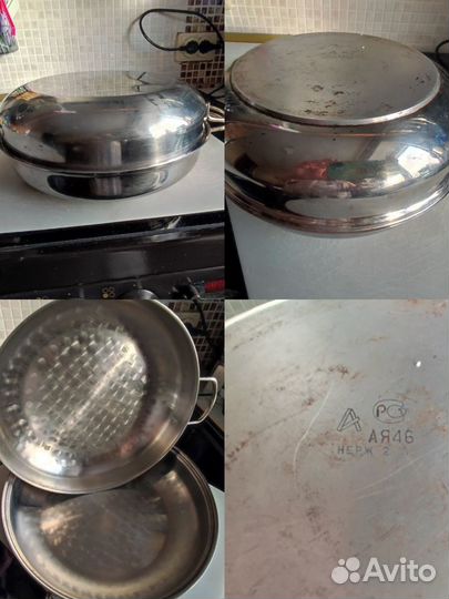 Посуда для приготовления, кастрюли из нержавейки