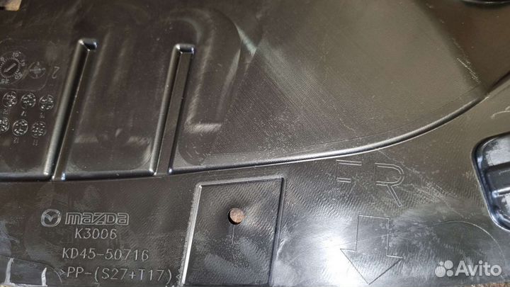 Накладка передней панели mazda сх5 2014