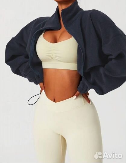 Кофта теплая на молнии