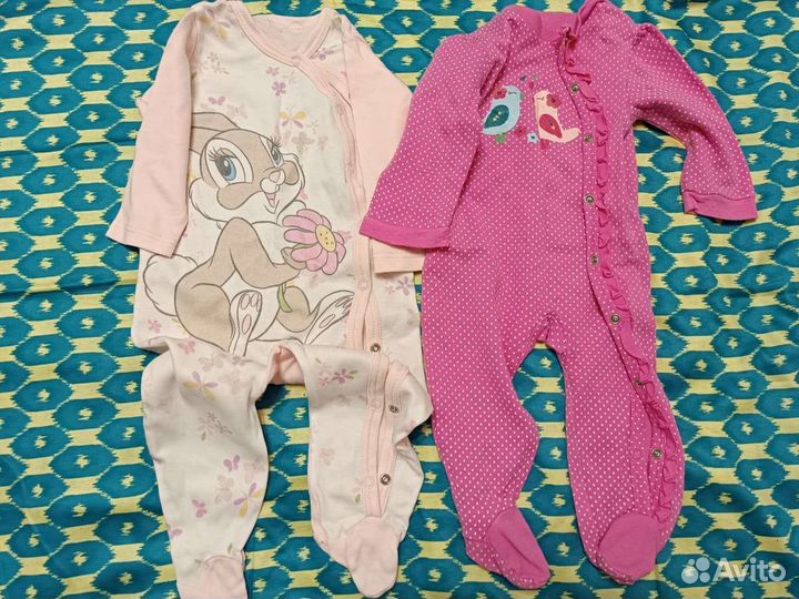 Вещи детские на девочку до 1 года