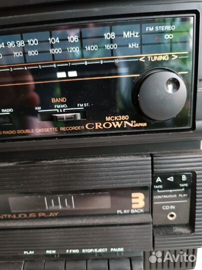 Музыкальный центр Crown MCK380