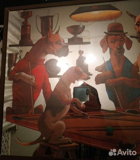 Картина про бильярд