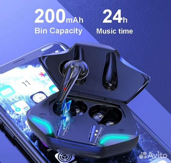 Наушники беспроводные с сенсорным управлением G11