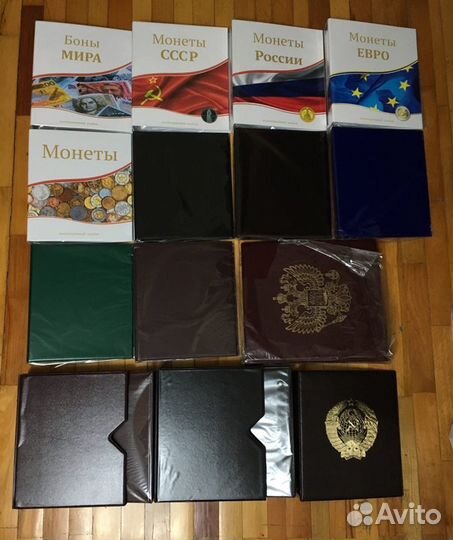 Папка для коллекционирования монет и банкнот