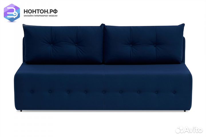 Диван еврокнижка Сити темно-синий