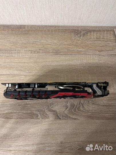 Видеокарта RX 570 4gb red dragon