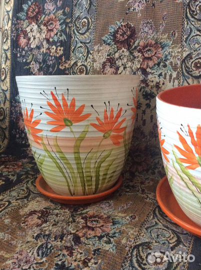 Керамические горшки