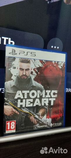 Atomic heart ps5 диск