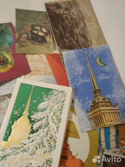 Открытки СССР разные 25 шт