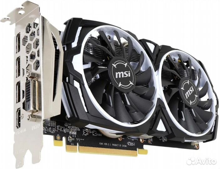 Видеокарта rx 570 4gb MSI