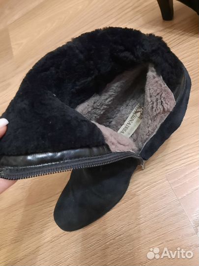 Полусапожки женские 37 размера зимние