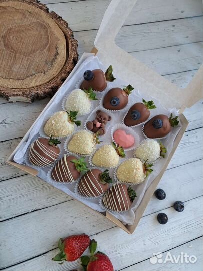 Клубника в шоколаде 