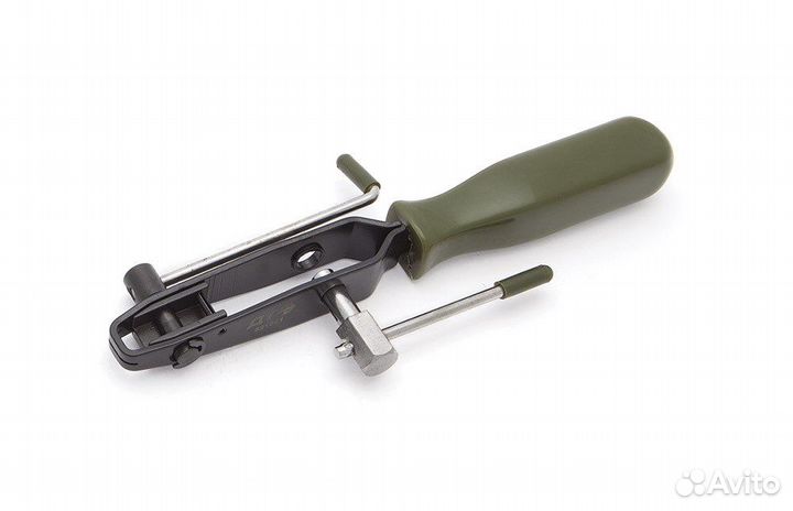 Приспособление для установки хомутов с резаком