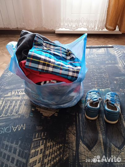 Детские вещи пакетом на мальчика