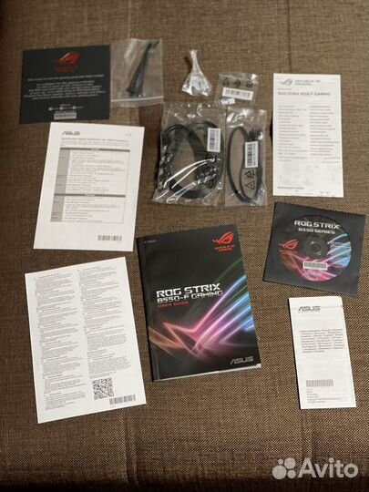 Материнская плата asus ROG strix B550-F