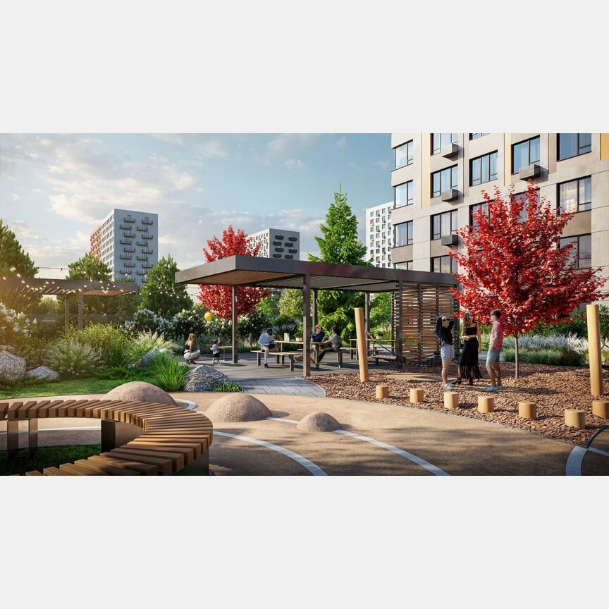2-к. квартира, 53,8 м², 12/15 эт.