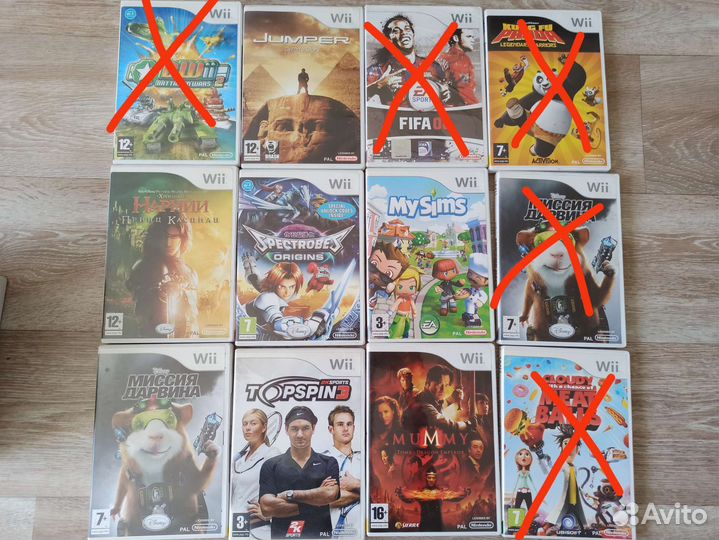 Игры Nintendo Wii лицензия