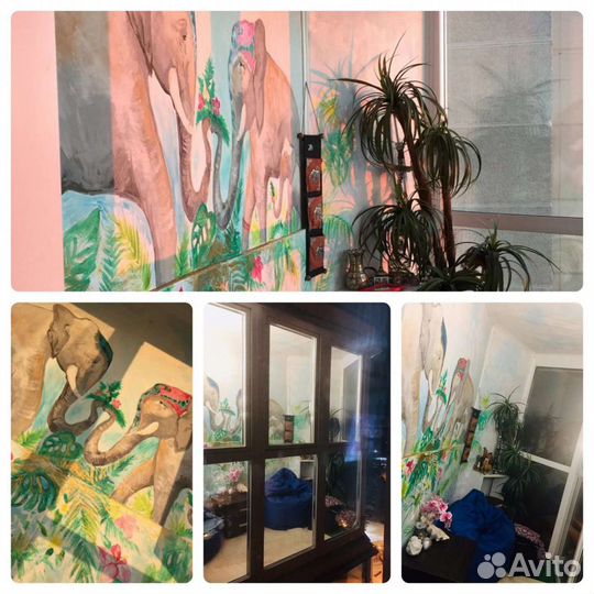 Роспись стен художник