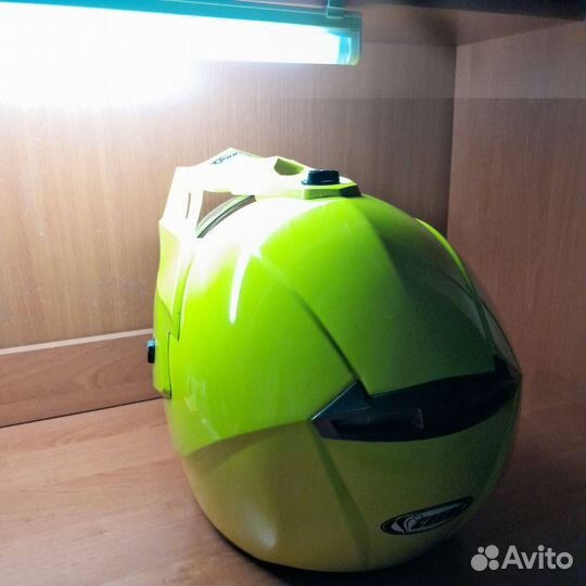 Кроссовый шлем cobra JK103B(Lime)