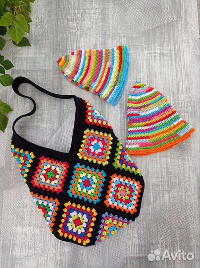 Cумка летняя вязаная 
