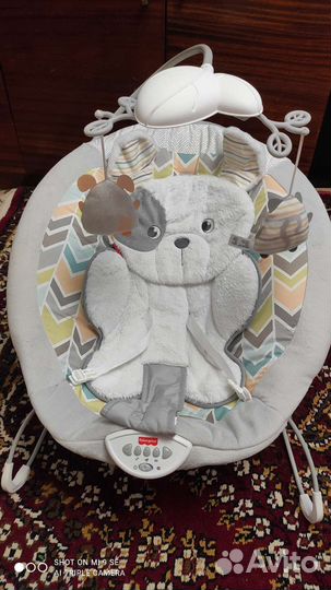 Шезлонг fisher price