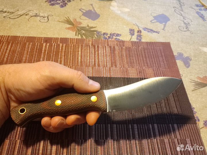 Нож Нессмук,сталь CPR, конвекс