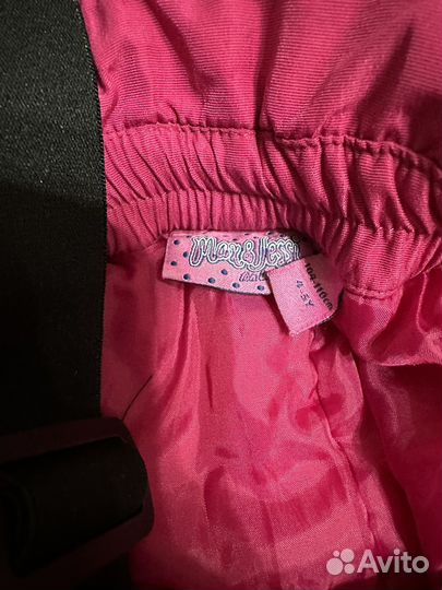 Зимние брюки для девочек, полукомбинезон