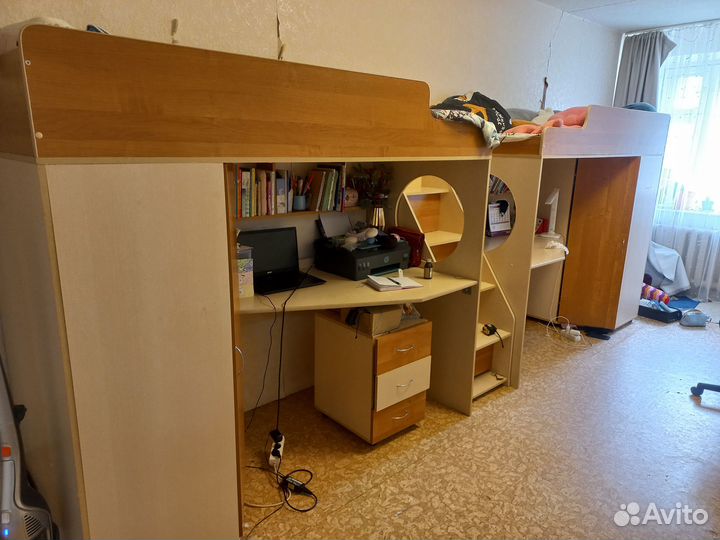 Детский комплекс для сна и рабочая зона