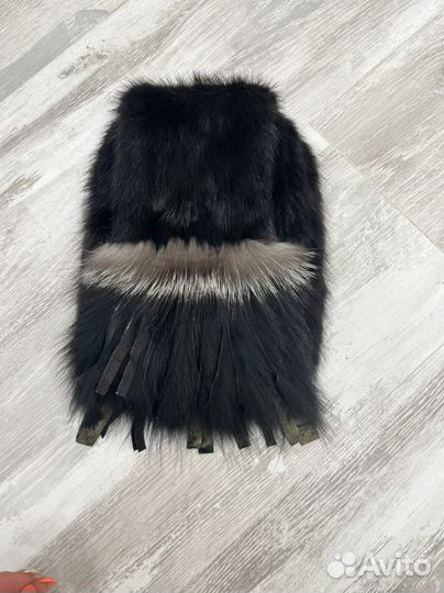 Шапка норковая женская