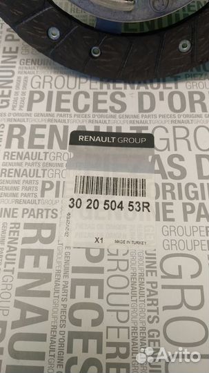 Комплект сцепления Renault K7J 1.4 1.2 Оригинал