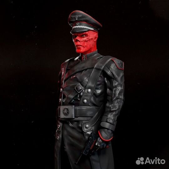 Красный Череп Marvel 3D модель