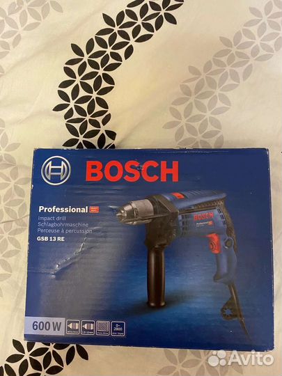 Дрель ударная bosch