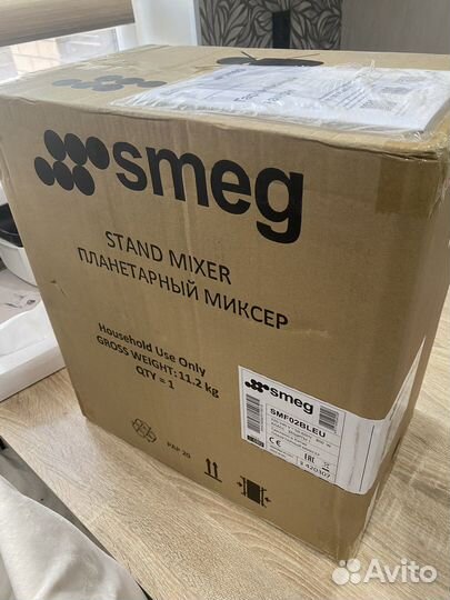 Планетарный миксер smeg новый