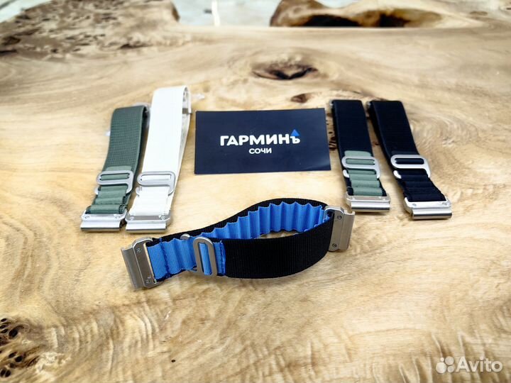 Нейлон ремешки Hemsut для 22mm для часов Garmin