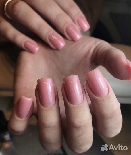 Маникюр наращивание педикюр гель лак