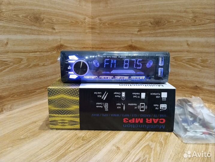 Новая магнитола с Bluetooth