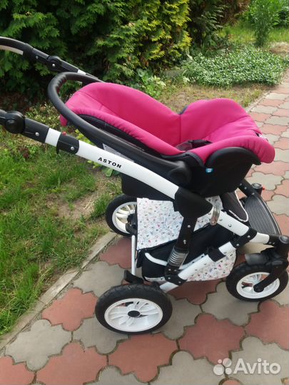 Коляска 3в1 aston CAR baby