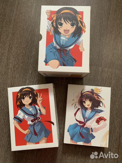 Аниме Меланхолия Харухи Судзумии (бокс Reanimedia)