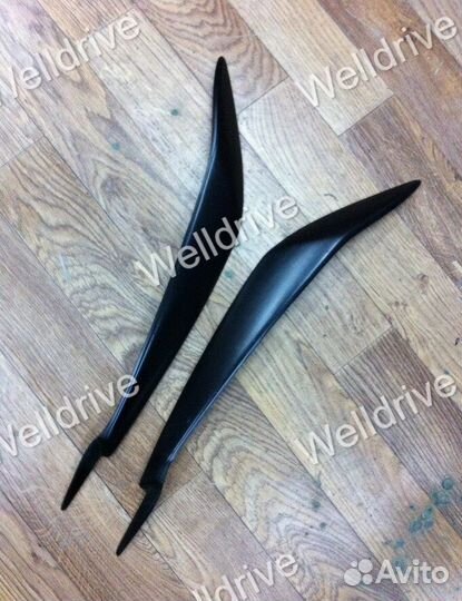 Реснички BMW X5 E70 Lumma на передние фары