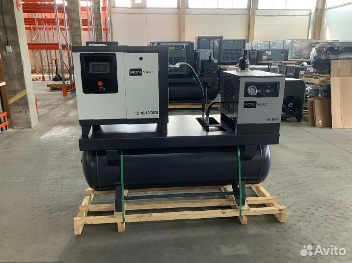 Винтовой компрессор Ironmac