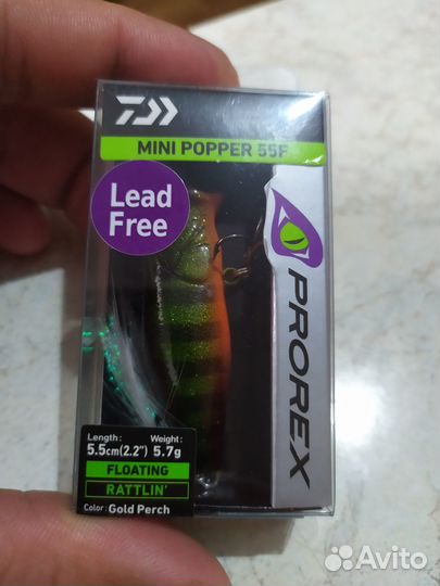 Воблер Daiwa Prorex Mini POP 55F