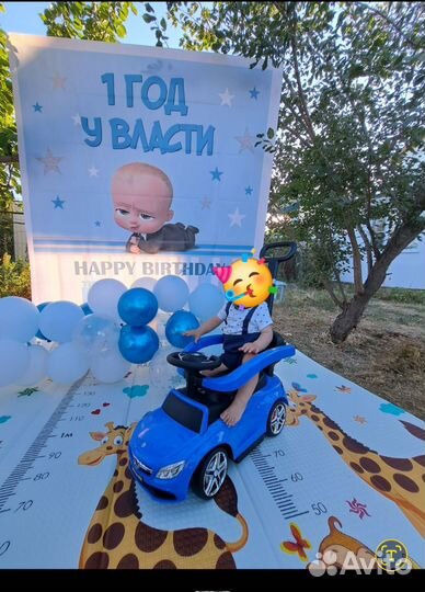 Банер на день рождения фотозона