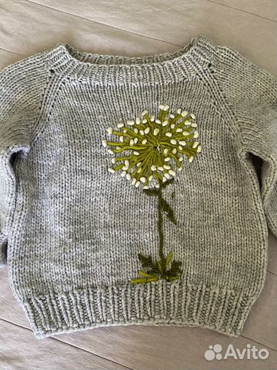Свитер для девочки 74