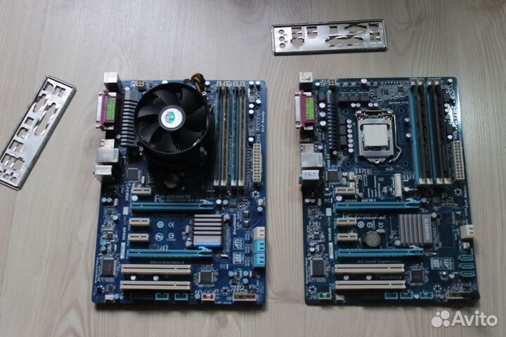 Z68 P67 lga1155 от Gigabyte ATX можно с i5 i7 ddr3