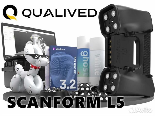 Ручной лазерный 3D-сканер Scanform L5